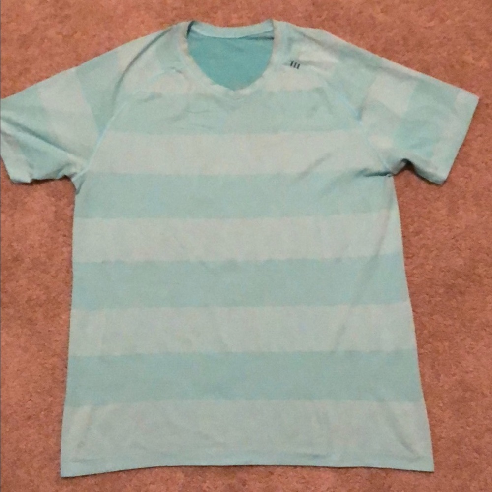Lululemon Metal Vent Tech V Teal Blue Green Sz XL
